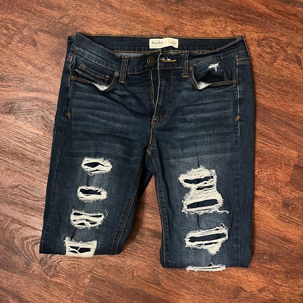 Mudd skinny ripped jeans flx stretch